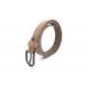 Alloy Buckle Thin 3/4“ Womens Genuine Leather Belt