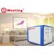Meeting Heating capacity 38kw Ground Source Heat Pump Automaticlly Defrosting for hot water and Space