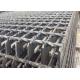 Hot Dipped 30 X 3mm Galvanized Steel Grating Silver Color