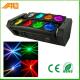 8pcs 10w Rgbw 4 in 1 Led Spider Beam Moving Head Lights For Disco