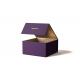 Handmade Luxury Magnetic Gift Box , Cardboard Rigid Box With Magnetic Closing Lid
