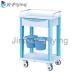 Multifunction ABS Hospital Furniture Treatment Medical Trolley Cart