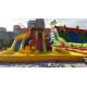 OEM Renting Kids Commercial Outdoor Inflatable Bounce Houses Water Slides for pools