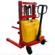 Semi Auto Electric Stacker Small 1 Ton 2ton Manual Hand Stacker Forklift With 3m Lifting Height