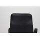 Adjustable Ergonomic Office Leather Chair 60mm PU Caster SGS