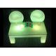 Waterproof IP65 Level  LED Light Furniture / Illuminated Garden Furniture