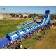 China Commercial Extra Long Inflatable Water Slides For Adult