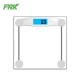 Clear Tempered Glass Platform Electronic Bathroom Weighing Scales