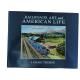 American Railroad Atr Book CMYK Art Paper Smyth Sewn Hardcover Art Book Printing With Glossy Lamination Cover Finish