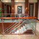 TESIA Modern Glass Balustrade Railing For Apartment Balcony Deck Terrace Staircase