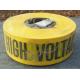 YelloRed DANGER Tape Caution Tape Roll 3-Inch Non-Adhesive Sharp Red Color Warning Tape,Caution Tape for Barrier Warning