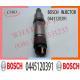 0445120391 Common Rail Fuel Diesel Injector 612630090055 For Weichai WP10 Engine