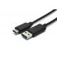 Black USB3.1 Type C to USB 3.0 male cable, 1m 1.5m 2m 3m, OEM/ODM welcome