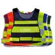 Safety reflective vest security products free size mesh fabric logo customized