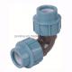 Injection Technology PP Pipe Fittings 90 Degree Elbow for Water Supply in Color Light