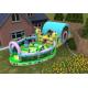 Versatile Safe  Snail Theme Blow Up Play Park / Indoor Inflatable Park