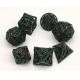 Handmade Cool Metal Polyhedral Dice Practical Durable For Shadowrun