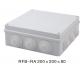 IP65 Cctv Outdoor Junction Box White Outdoor Electrical Box Enclosure