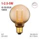 G80 Bulb, Deco Light, E27 LED Bulb, Fashionable Glass Bulb, 1800K Lamp, Dimmable Bulb