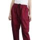 Restaurant Hotel high Waist Chef Work Pants With Pull String Zipper Fly