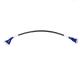 Blue Custom Car Wiring Harness FFC Flexible Flat Cable Shielded With Short Circuit Testing