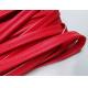 Red Elastic Reflective Piping Ultrasonic Wave Strip Garments Accessories