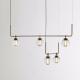 Modern Led Glass Pendant Lamp for Bar Living room Bai Chandelier(WH-MI-203)