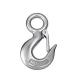 SS304/316 Us Type 320 A/C Safety Latch Crane Hook with POLISH Finish 0.5-3.0T Capacity