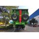 Diesel Heavy Duty Semi Trailers 4 Axle Hydraulic Dump Truck 28-48m3 40-80T