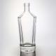 Clear Cork Sealing Type Iceberg Bottom Spirit Glass Bottle for Whisky Vodka Tequila Gin Rum