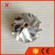 RHF4 37.60/51.00mm 6+6 blades high performance turbo milling/aluminum 2618/Billet compressor wheel for VJ44/A2710903680