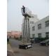 10m  Four Mast Truck Mounted Lift Platform For Continuous Aerial Working