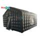 6x5x4mH Inflatable Club Tent Custom Black Large Portable Party LED Lighting