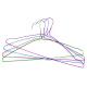 Colorful PVC Coated 18 Inches Wire Shirt Hangers