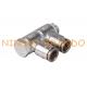 Double Male Banjo Push To Connect Air Line Fittings 1/8'' 1/4'' 6mm 8mm