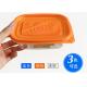 Kitchen Disposable Plastic Containers With Lids , Disposable Take Away Food Containers