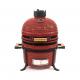 Handwork Ceramic Red Charcoal 15 Inch Kamado Grill