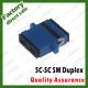 blue sc-sc duplex adapter fiber Optic coupler for fiber optical patch cords hybrid sc fc st lc all types
