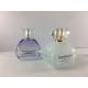 Unique Shape 110ml Luxury Perfume Bottles Transparent Color Surlyn Cap