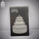 Custom High Quality Pattern Metal Wedding Invitation Card Barcode Card