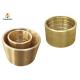 Oilite Lubricating Sintered Bronze Bushing Crusher Parts High Load Capacity