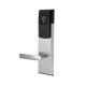 Apartment Swipe Card Door Lock , Hotel Style Door Lock Optional Surface
