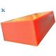 8x4 Coloured Acrylic Sheet Orange Cast Large Roofing Lucite Board