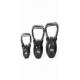 Rubber Gym Equipment Accessories 40 Pound Kettlebell Shoulder Chest Exercise