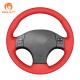 Hand Stitching Red Leather Steering Wheel Cover for Lexus IS250 IS250C IS300 IS350 2005 2006 2007 2008 2009 2010