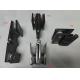 Stainless Steel Casting Bathroom Glass Door Hinge Erosion Resistant
