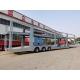 12 Tire Number 8 Position Car Transport Truck Trailer with Jost E100 Landing Gear