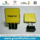 Yellow Plastic Handle 25mm Black Binder Clip as Promotional Gift