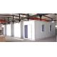 Galvanized Flat Pack Container House Prefab Steel House With Fiber Cement Board ISO Approval
