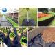 Folded Landscape Weed Control Fabric Cover Membrane Outdoor Garden Weeds Barrier Rugs Ground Geotextile Landscaping